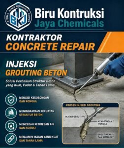 Injeksi beton rembes 